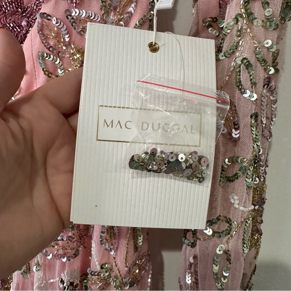 Anaya With Love Abito Midaxi Donna Manica Lunga – Scollo A V Finto Avvolgente Con Paillettes Floreali – Taglie Forti Disponibili